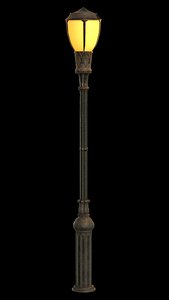 3D light pole