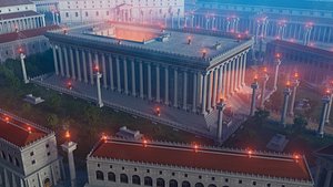 The Hellenistic temple of Apollo Didyma Complex 3D model