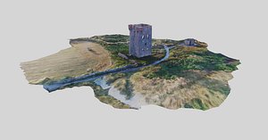 3D Castle Ruin Photoscan