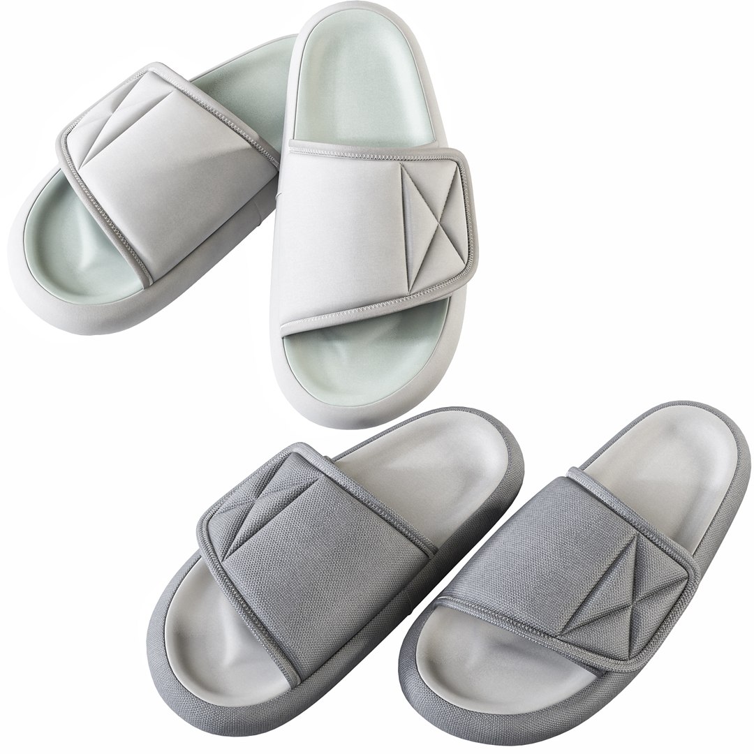 kanye west slippers 3D model https://p.turbosquid.com/ts-thumb/Do/8PqbtQ/r1zkRwUB/big_2/jpg/1540839951/1920x1080/fit_q87/7189ba1fba549b2598b826f9791a2f29119bb08b/big_2.jpg
