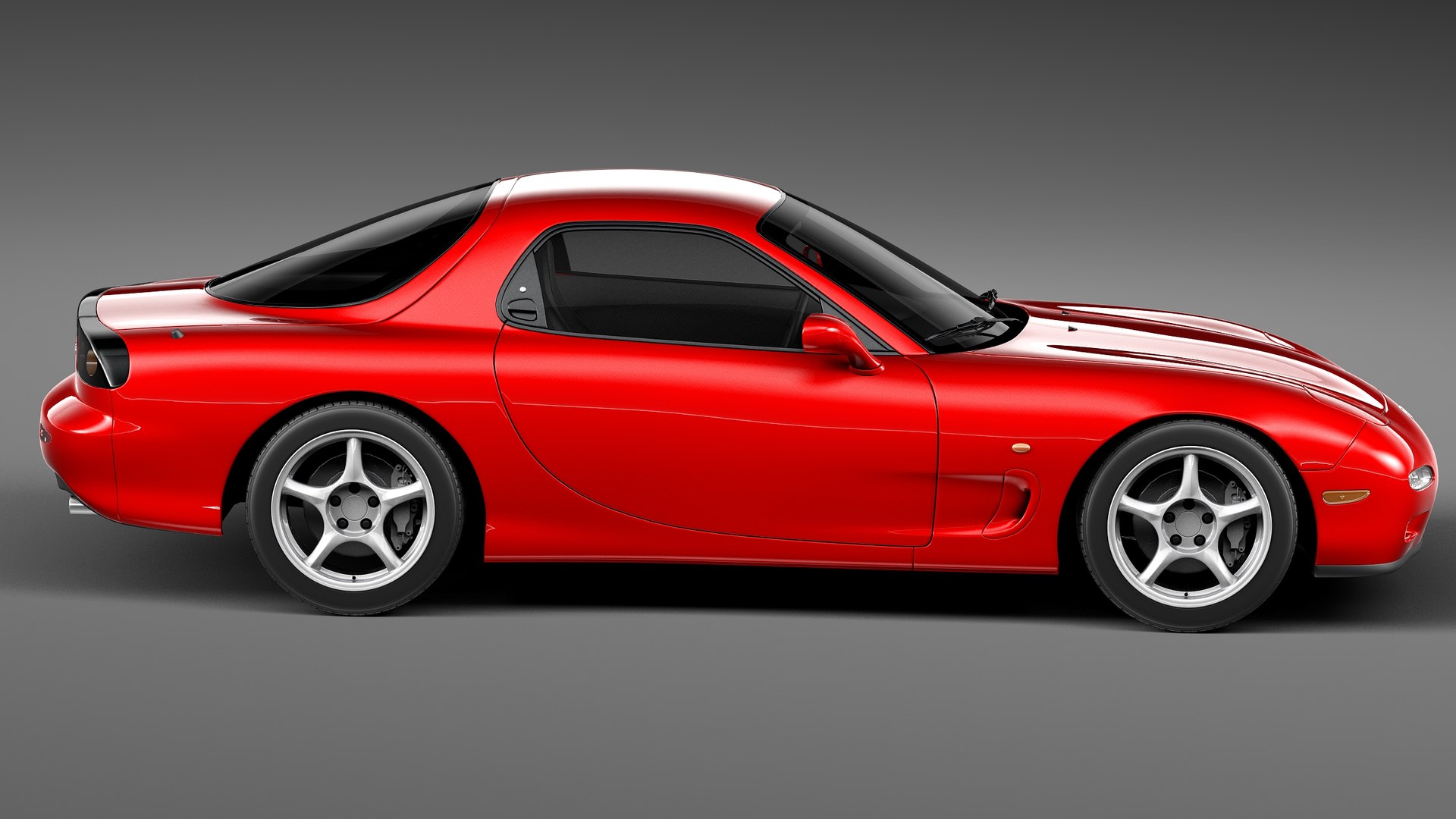 3ds Max Mazda Rx7 Rx-7 Sport Coupe