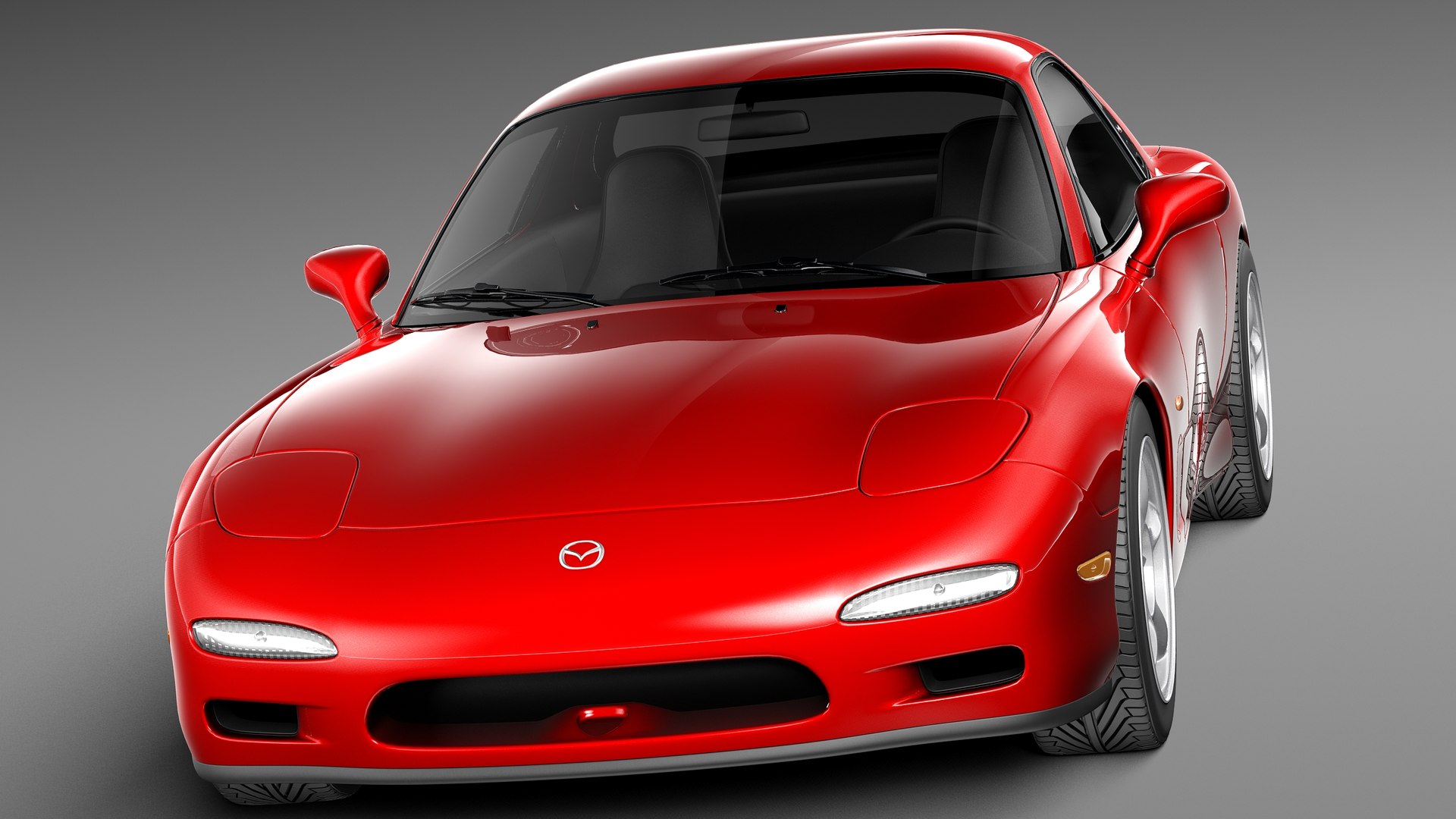 3ds Max Mazda Rx7 Rx-7 Sport Coupe