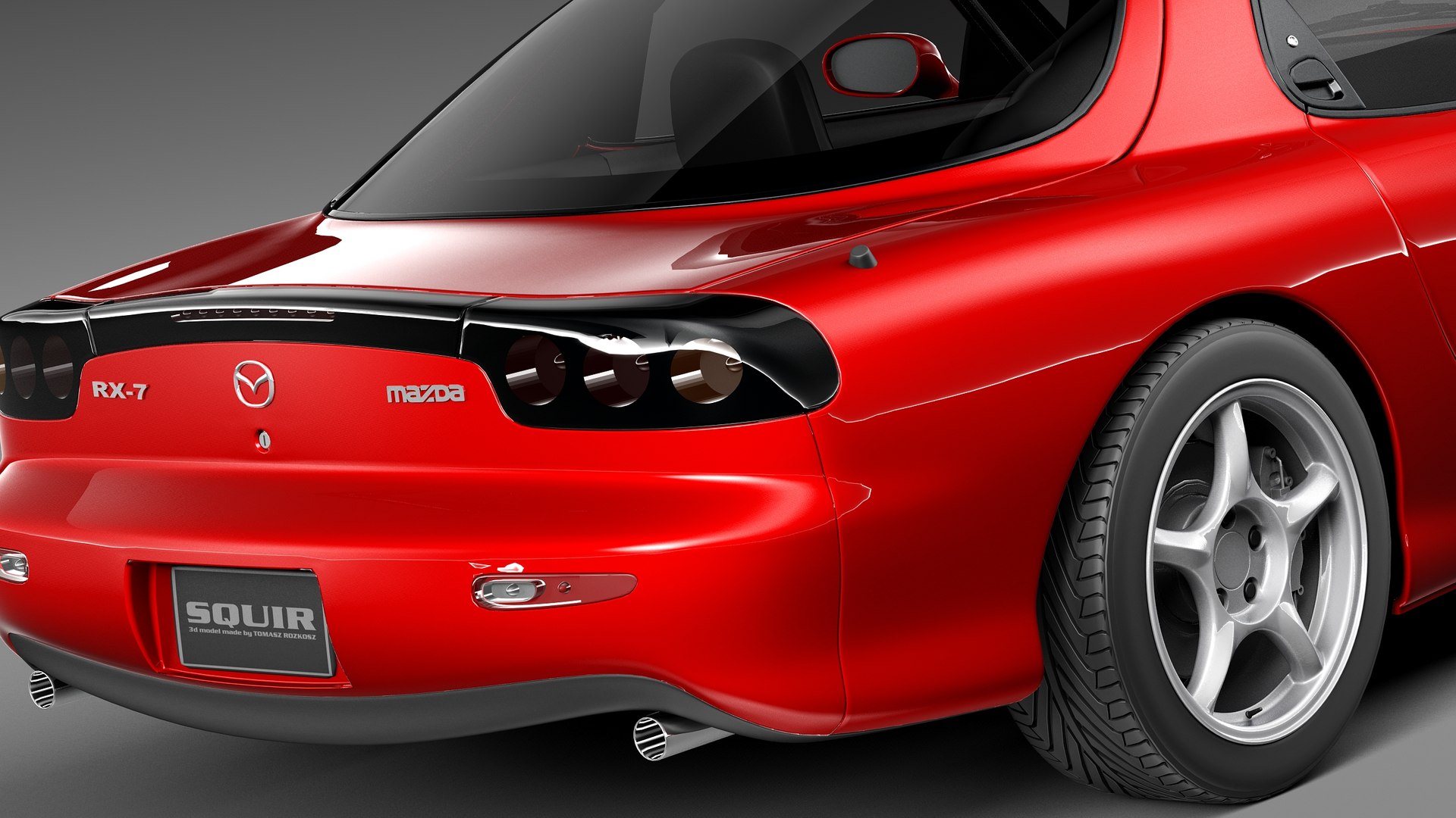 3ds Max Mazda Rx7 Rx-7 Sport Coupe