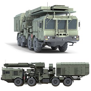 3D model 96L6 Radar CHEESE BOARD