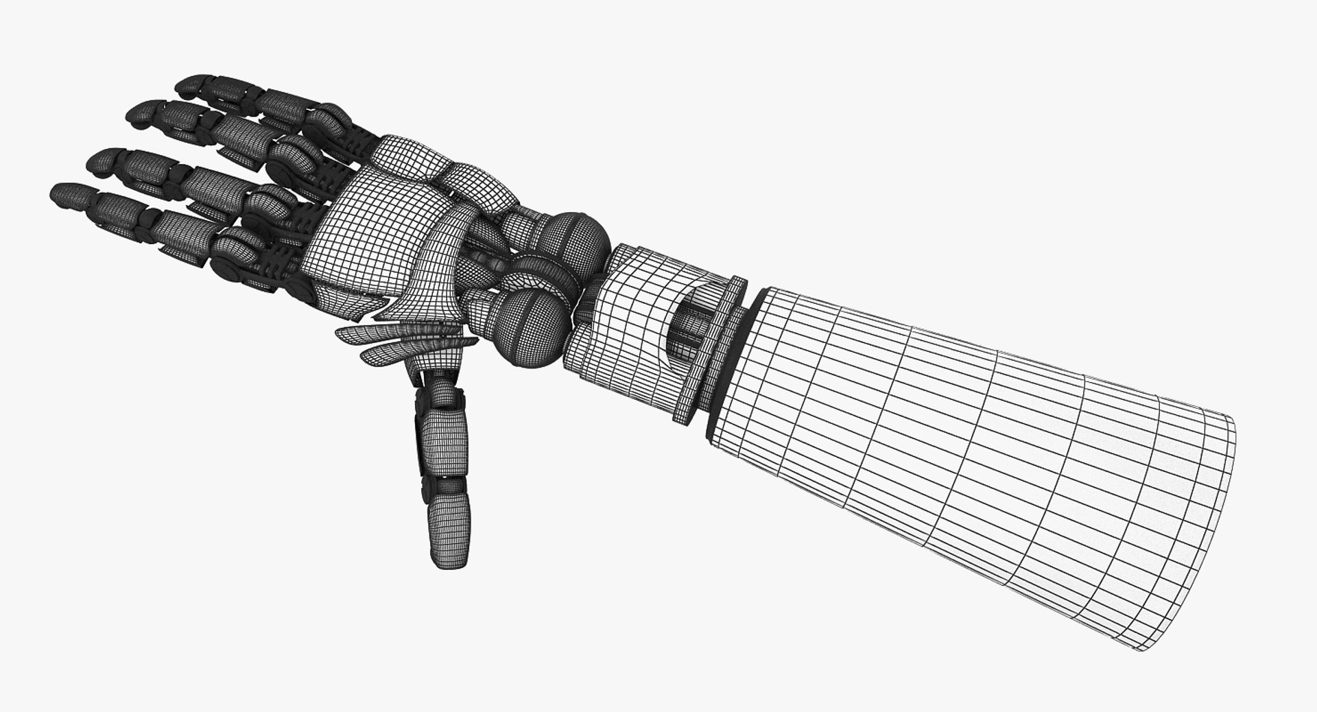 3D Robot Hand - TurboSquid 1149351