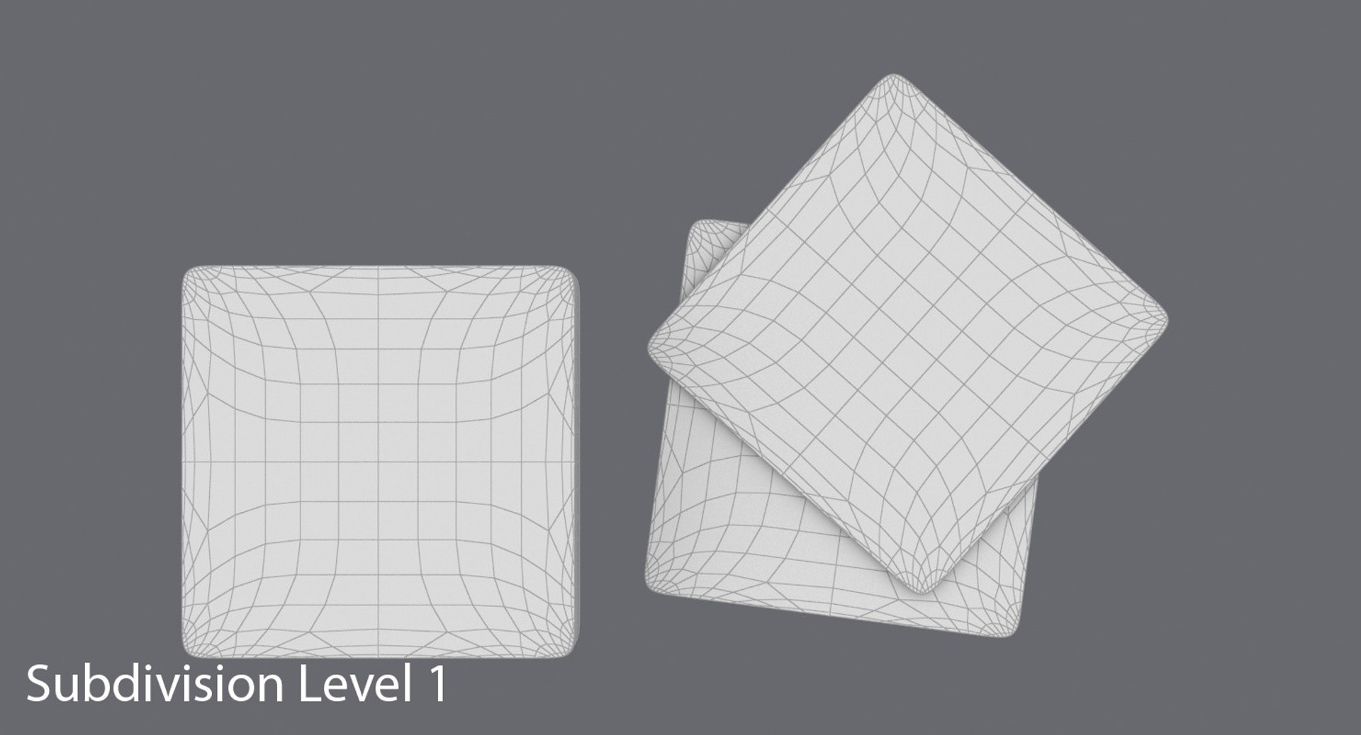 3D Cork-coasters---square-set Model - TurboSquid 1164408