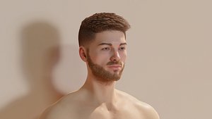 3D Jon V3 rigged - Photorealistic 4k Character model