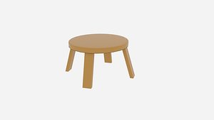 3D stool model
