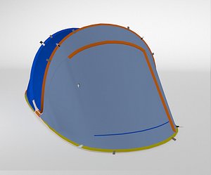 camping tent 3D