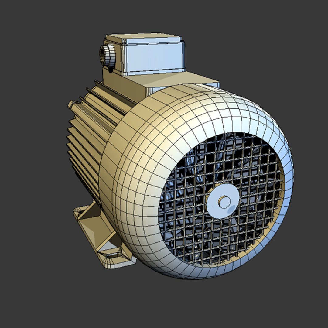 3d Model Electric Motor