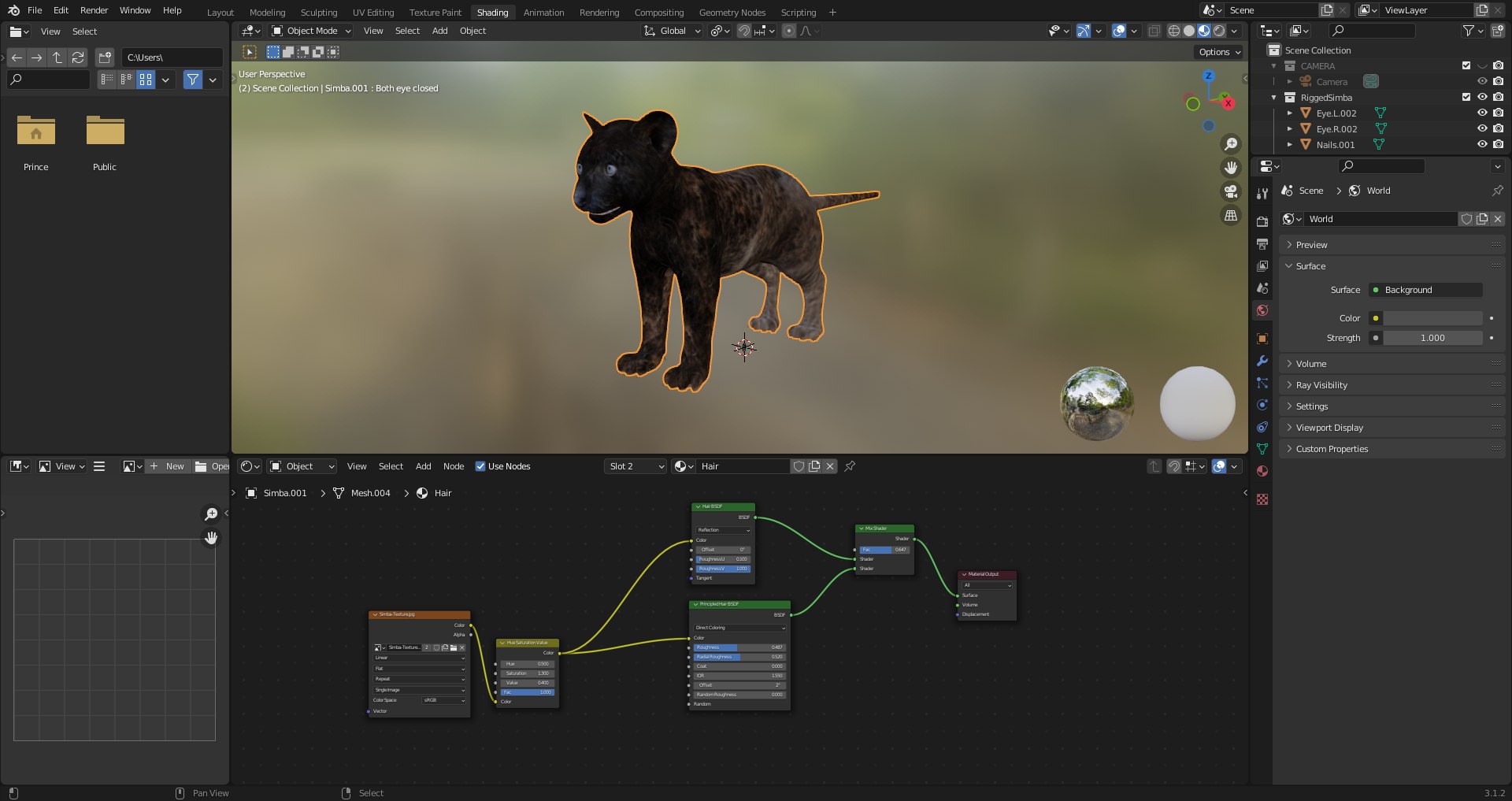 Fur Baby Black Panther Rigged And Animated In Unity Model - TurboSquid ...