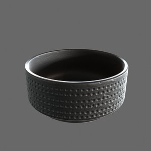 minotti black vase
