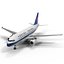 空中客车A319中国南方航空公司3D模型