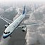 空中客车A319中国南方航空公司3D模型