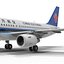 空中客车A319中国南方航空公司3D模型