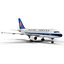 空中客车A319中国南方航空公司3D模型