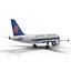 空中客车A319中国南方航空公司3D模型
