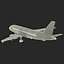 空中客车A319中国南方航空公司3D模型