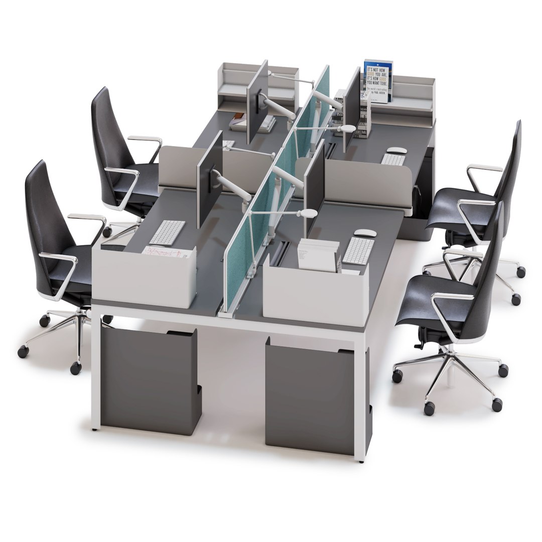 Herman Miller Layout Model - TurboSquid 1486740