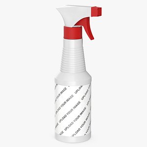Spray Bottle for Cleaning Mockup