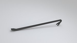 Low poly crowbar