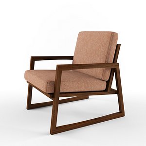 3d model armchair chair