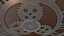 Horloge Murale Laiton Et Fer
