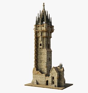 Wallace Monument model