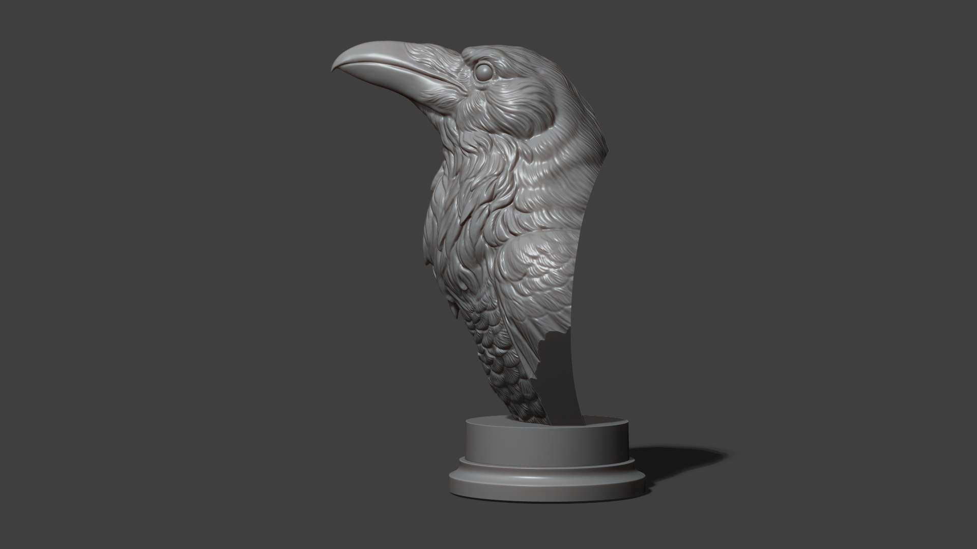 Raven head bust 3D model https://p.turbosquid.com/ts-thumb/Do/nweaQv/8U/4/jpg/1704404360/1920x1080/fit_q87/333847906b9658b51f275b838a3d08af8fbaedfb/4.jpg