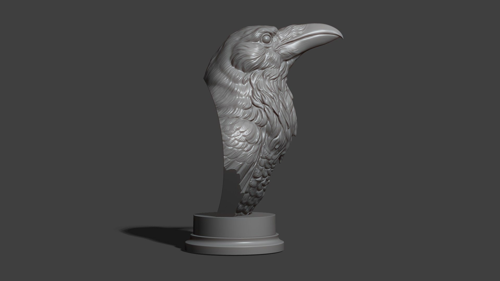 Raven head bust 3D model https://p.turbosquid.com/ts-thumb/Do/nweaQv/Ky/2/jpg/1704404350/1920x1080/fit_q87/789f52c64d99d662b7518c59f32e15fefef5e714/2.jpg