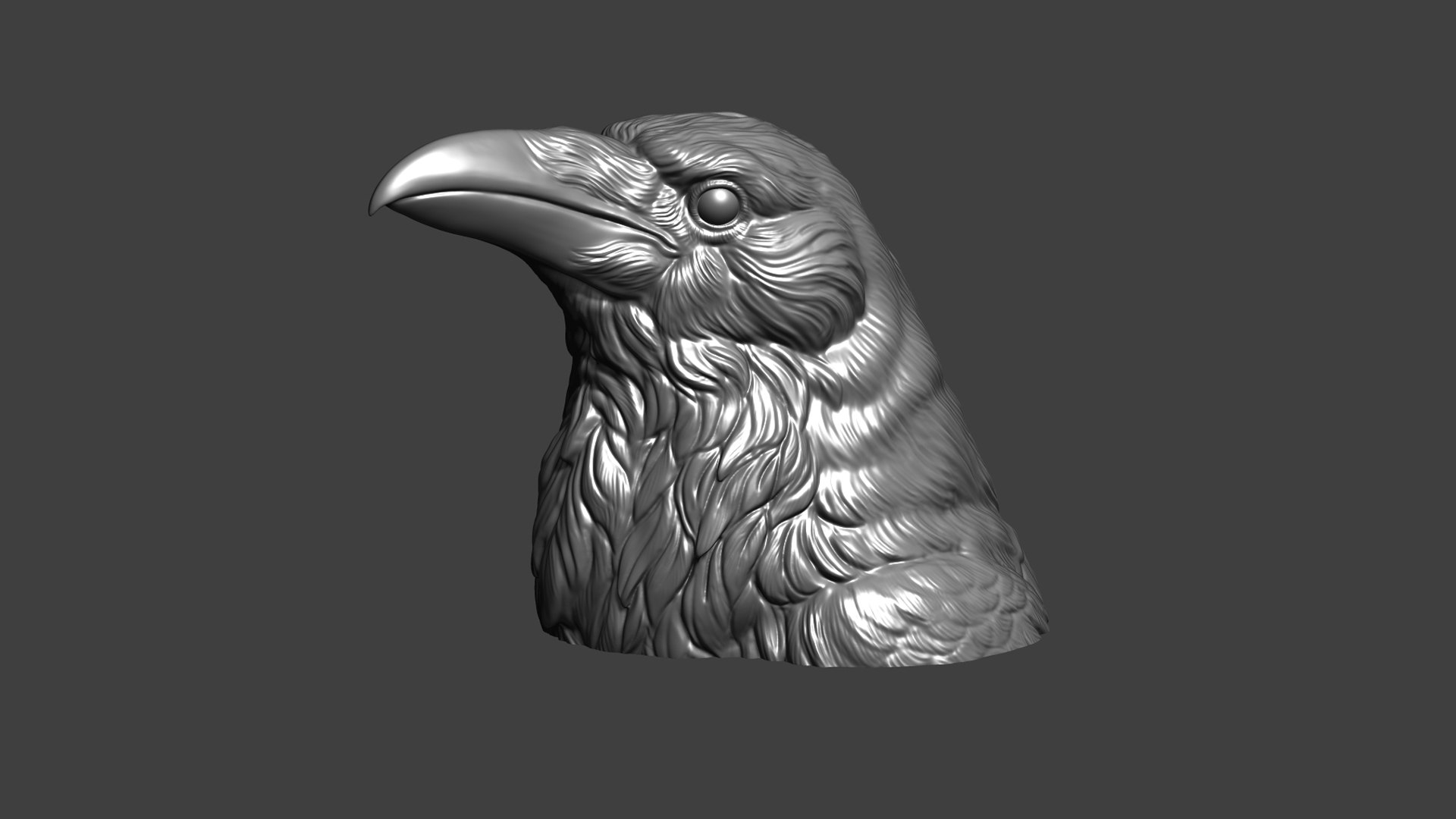 Raven head bust 3D model https://p.turbosquid.com/ts-thumb/Do/nweaQv/LP/33/jpg/1704404379/1920x1080/fit_q87/cb5fe385e87c71126148f9c69ed647812ea98729/33.jpg
