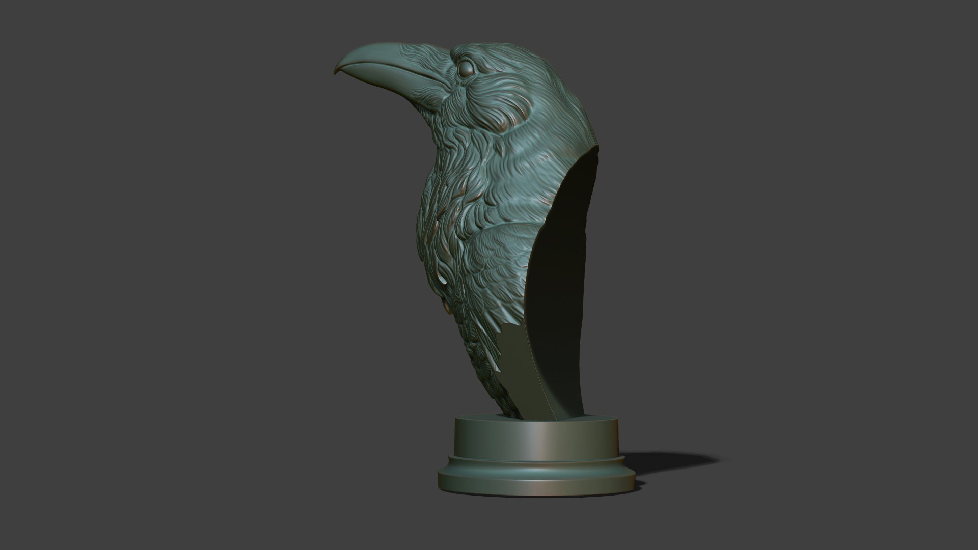 Raven head bust 3D model https://p.turbosquid.com/ts-thumb/Do/nweaQv/mW/6/jpg/1704404365/1920x1080/fit_q87/d88c49e6e4954949366dfe11fec81f8a7fd92269/6.jpg