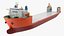 3D Blue Marlin Heavy Lift Vessel model