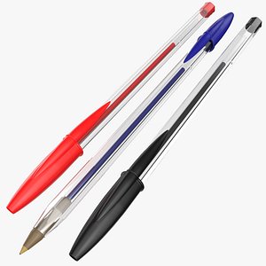 3D Ballpoint Pen model