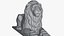 Stone Lion Sculpture 2 Scan