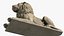 Stone Lion Sculpture 2 Scan