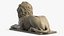 Stone Lion Sculpture 2 Scan