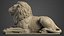 Stone Lion Sculpture 2 Scan