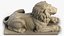 Stone Lion Sculpture 2 Scan