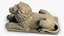 Stone Lion Sculpture 2 Scan