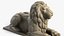 Stone Lion Sculpture 2 Scan