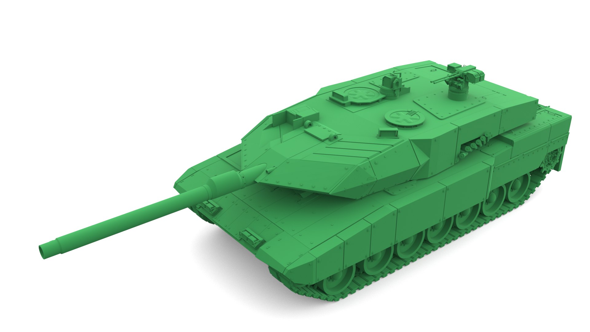 Free 3D Leopard 2AX Model - TurboSquid 2243286