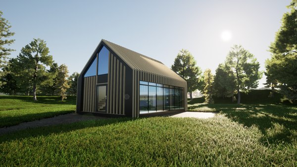 3D model Modern Shed - TurboSquid 1742857