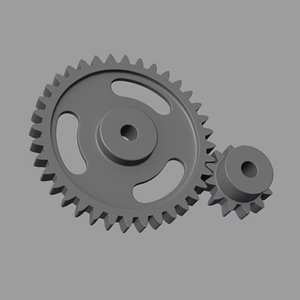3d model spur gears
