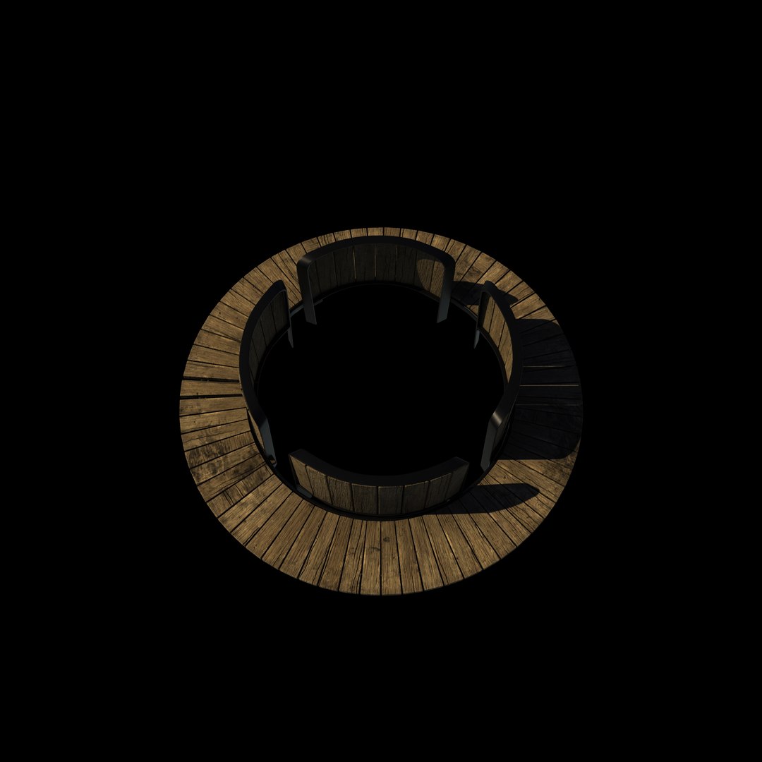 Circular Modular Seating 3D Model 3D Model - TurboSquid 2528461