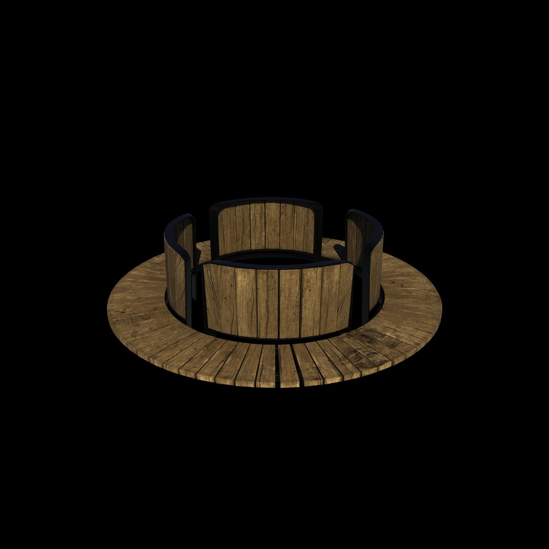 Circular Modular Seating 3D Model 3D Model - TurboSquid 2528461