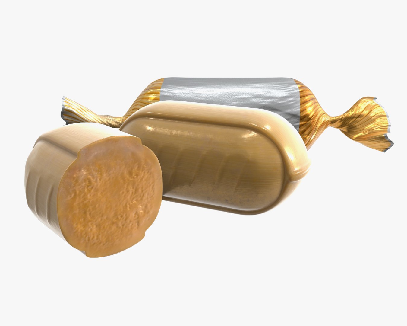 3D candy wrap mock model - TurboSquid 1433031