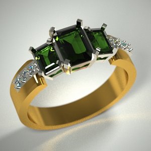 diamonds jewellery stl 3d 3ds