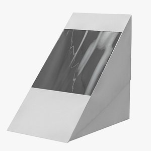 White Paper Large Sandwich Box