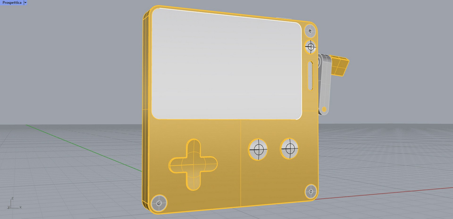 Playdate Game console 3D model - TurboSquid 1886631